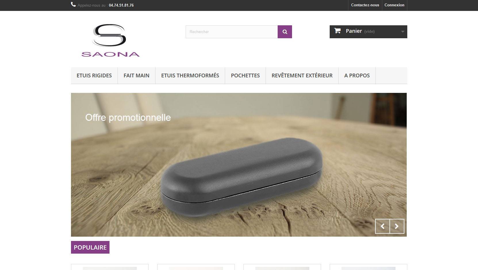 Projet Sanoa - Site e-commerce